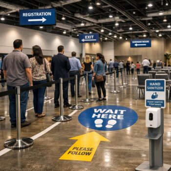 Besucherströme im Griff: Industrielle Lösungen für geordnete Wegeführung